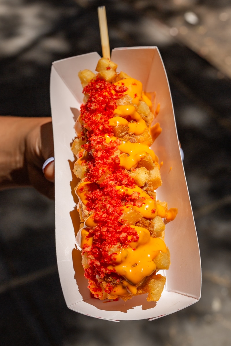 Customized Corn Dogs at Two Hands