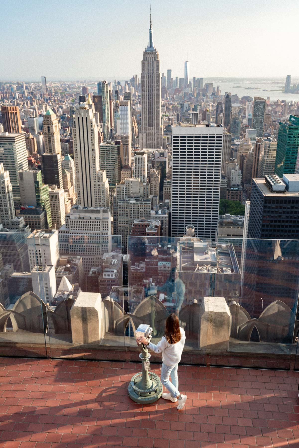 Empire State Building Views from Top of the Rock NYC, Best New York City Observation decks