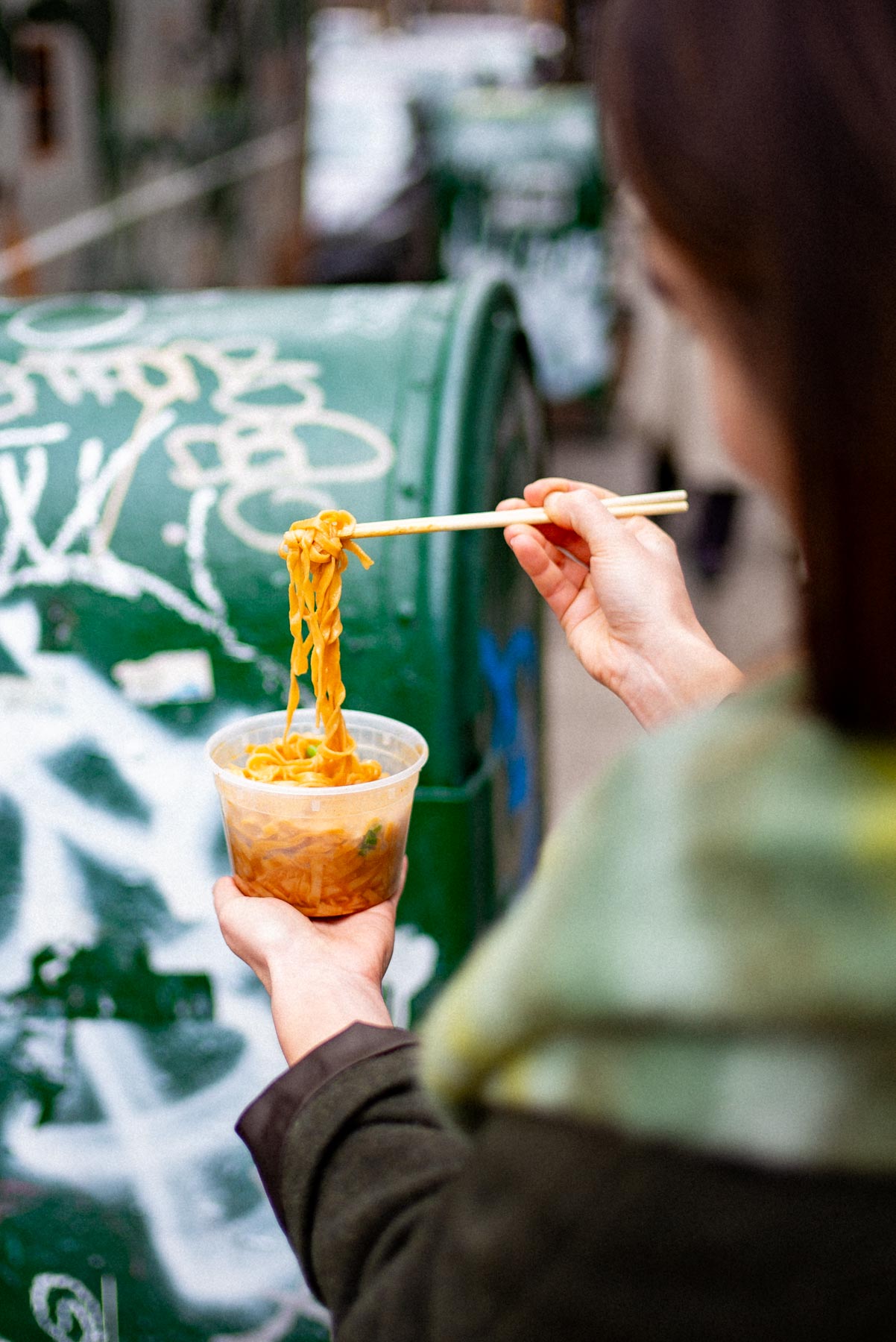Peanut Noodles at Shu Jiao Fu Zhou