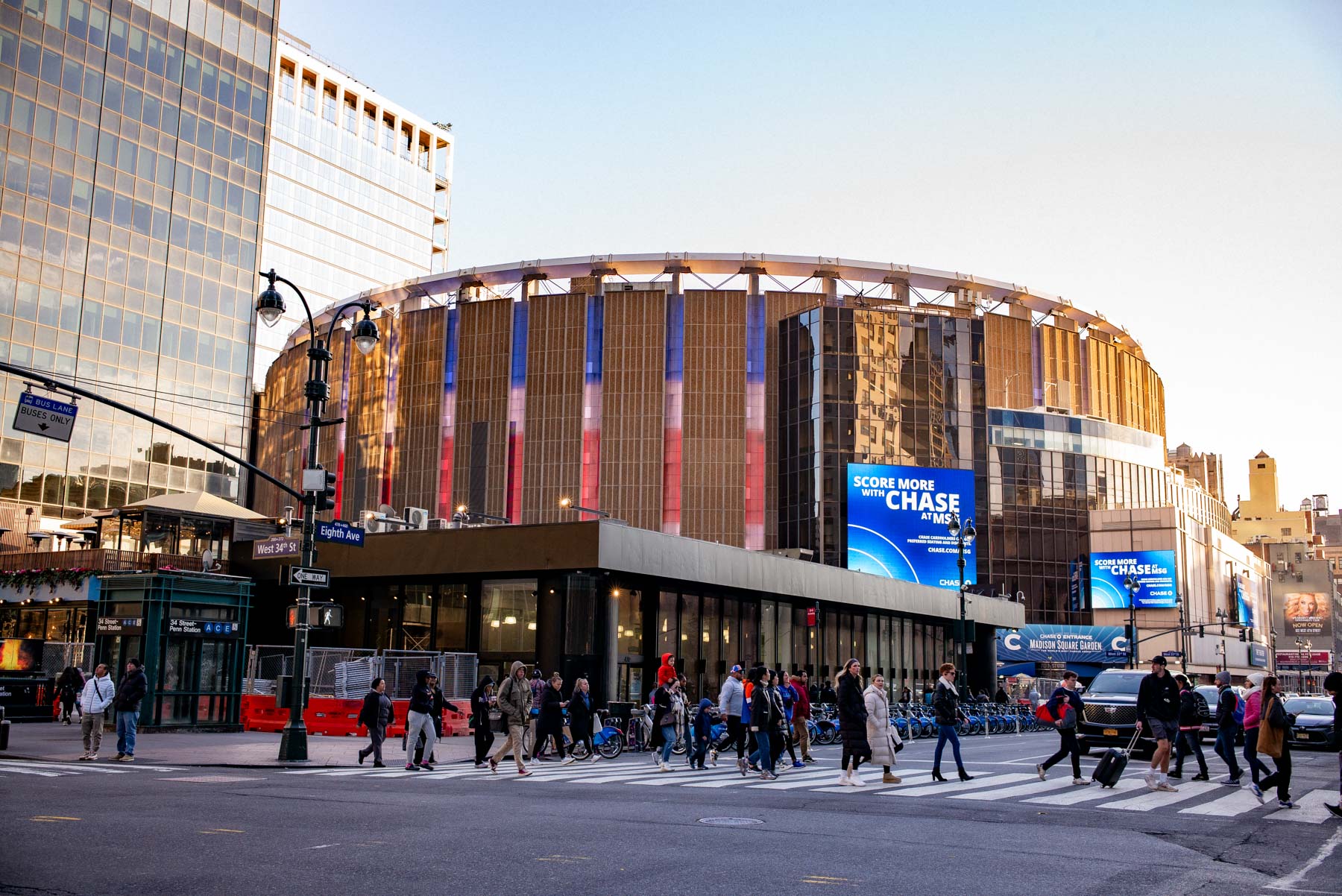 Knicks vs. Nets at Madison Square Garden