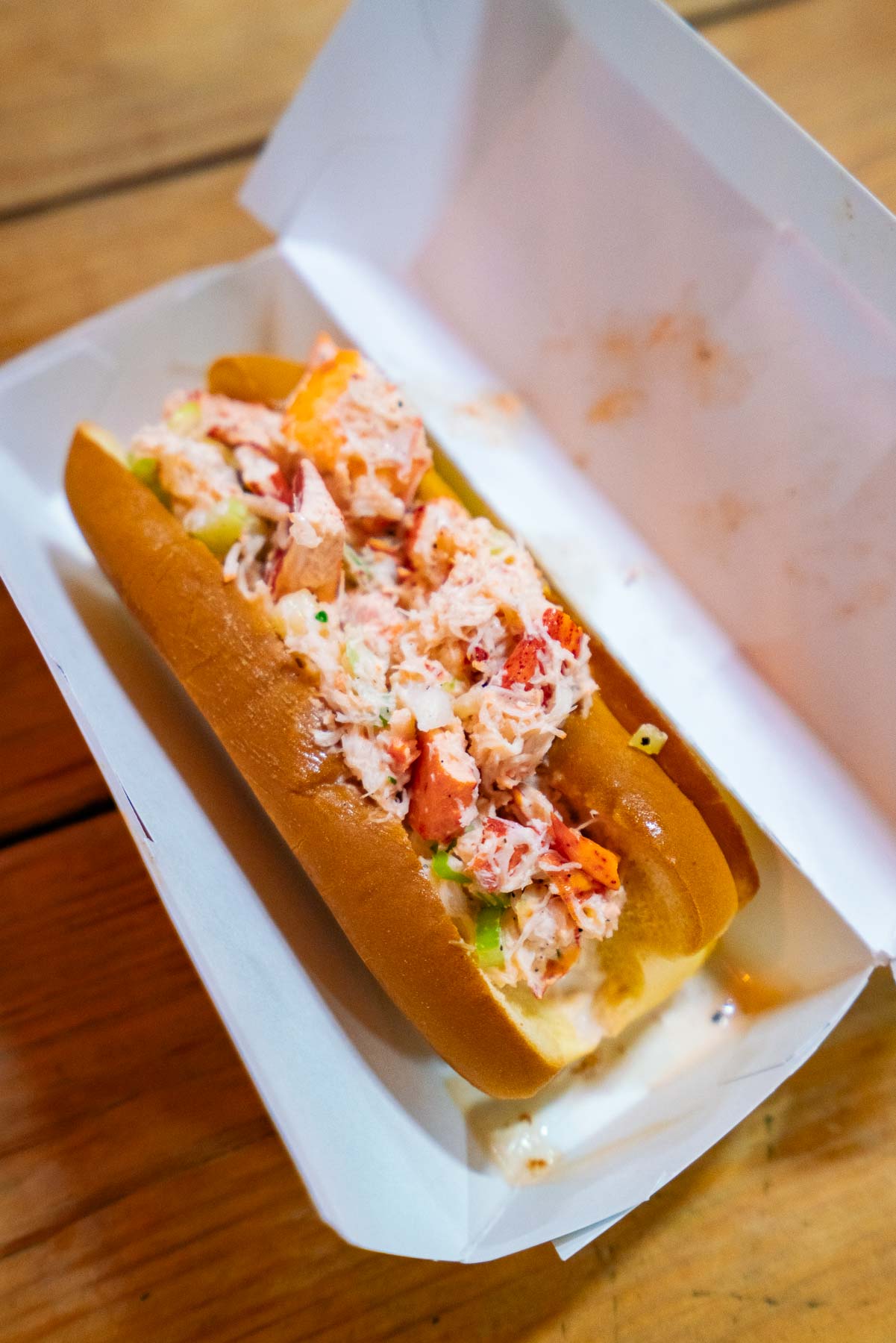 A Lobster roll from the Lobster Place, one of the best restaurants at the Chelsea Market A Lobster roll from the Lobster Place, one of the best restaurants at the Chelsea Market