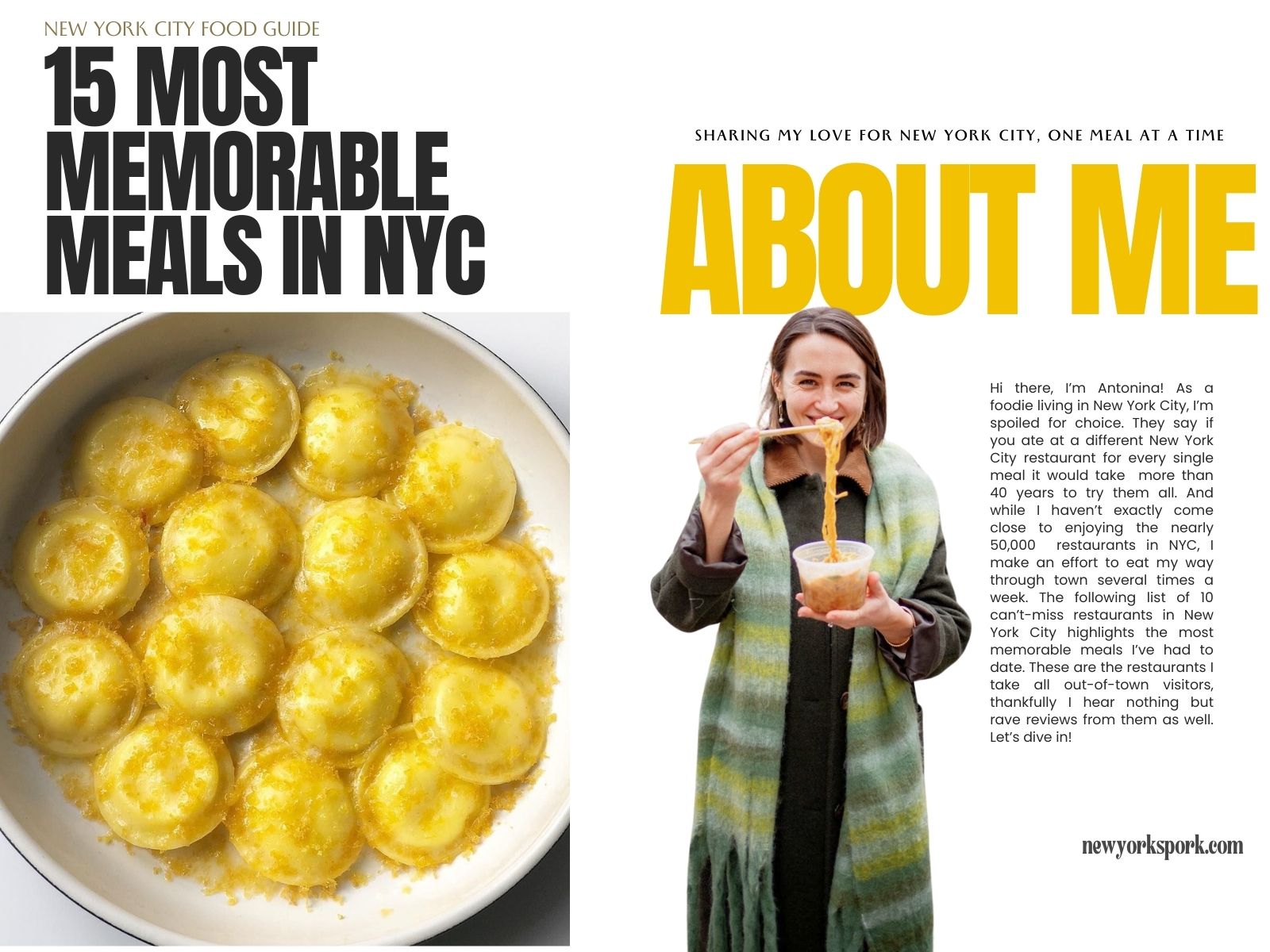 New York City food guide
