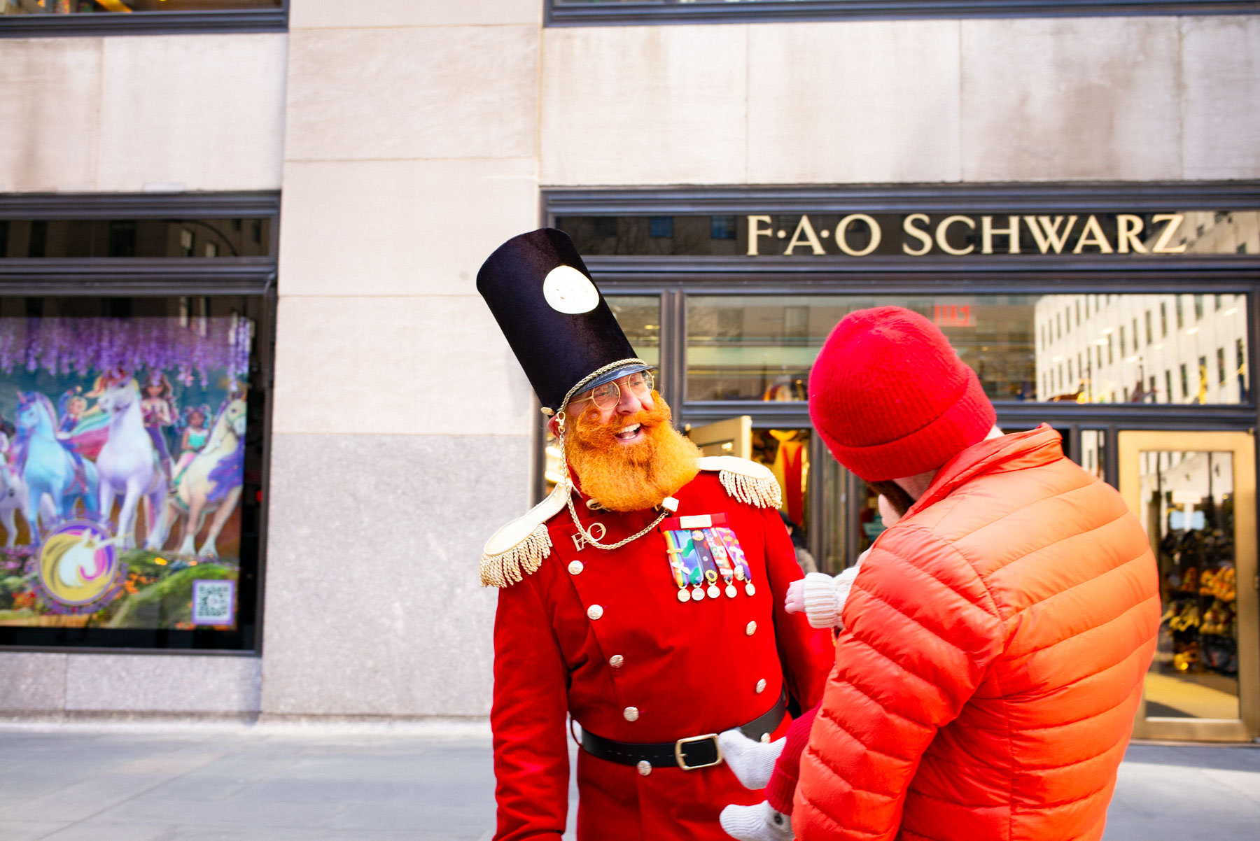 FAO Schwarz solider outside side