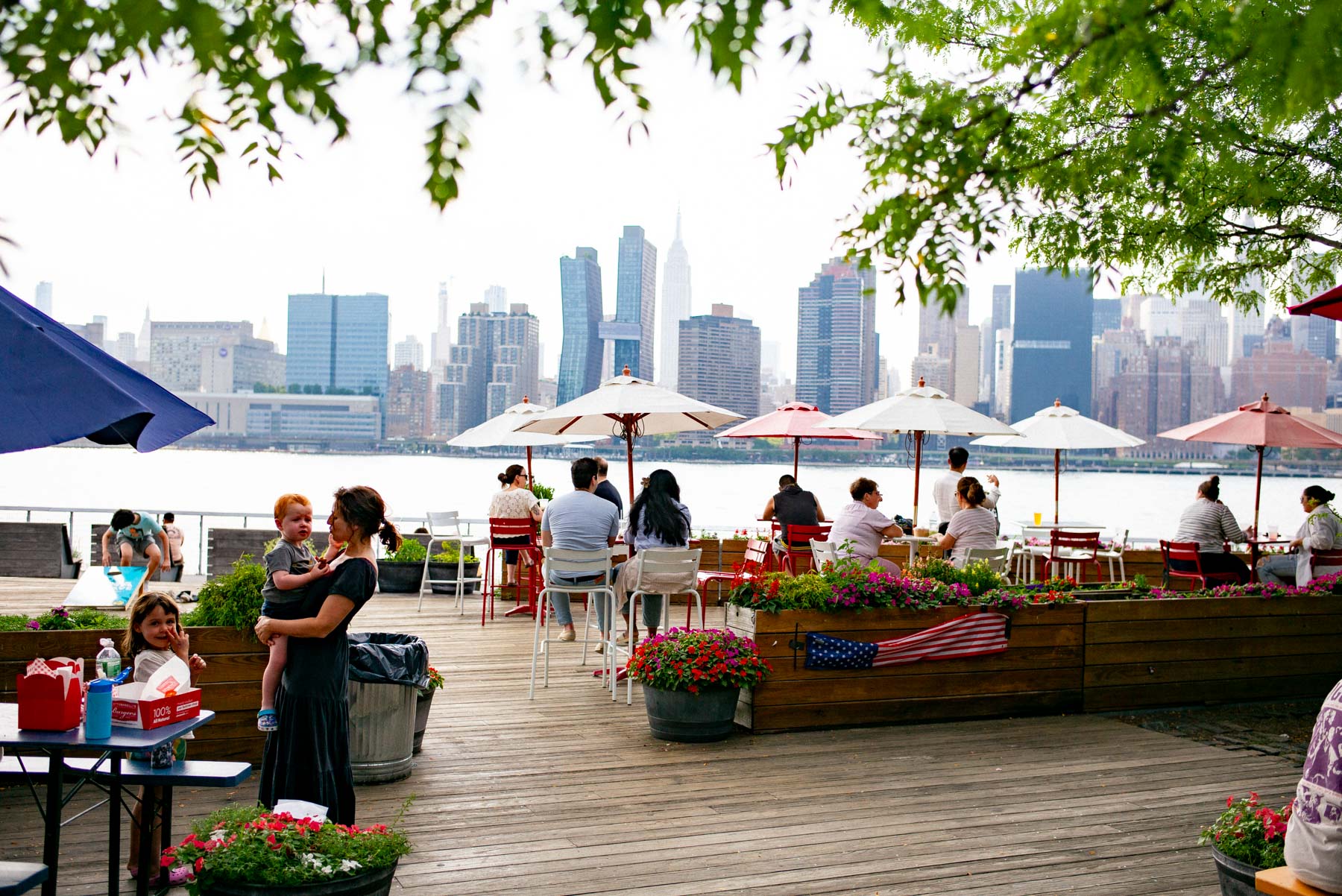 Gantry Plaza in Long Island City, Queens