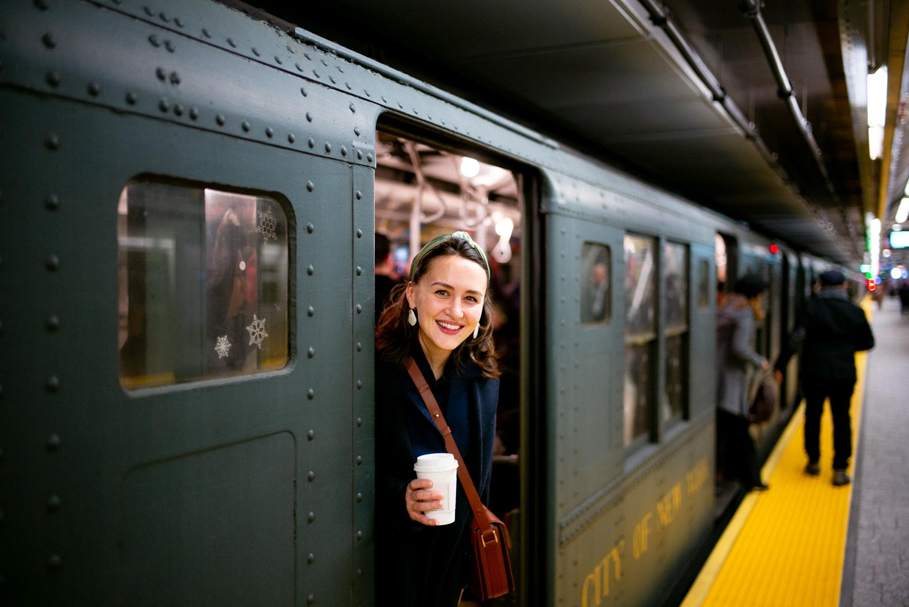 Holiday Nostalgia Subway Train