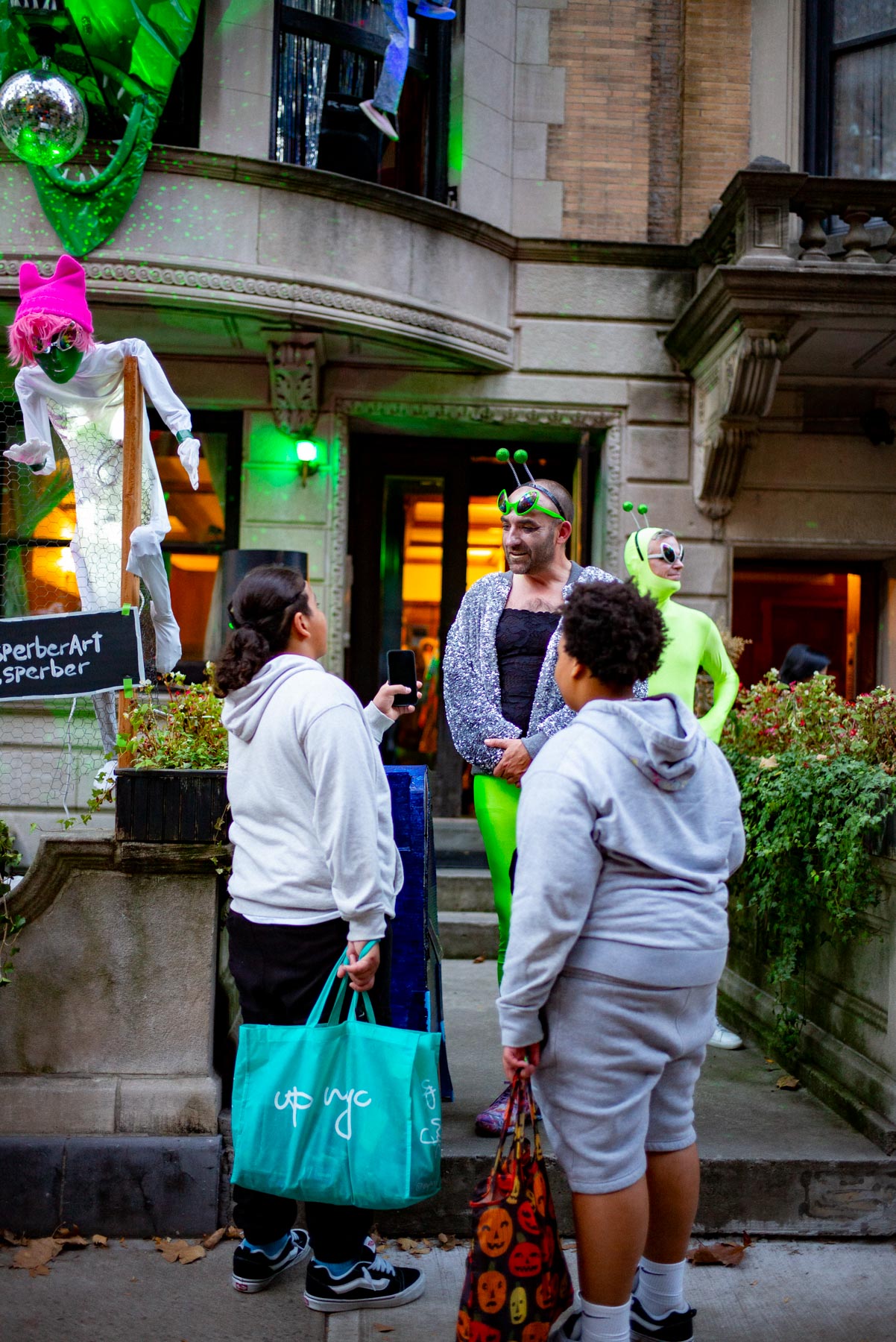 trick or treating UWS NYC