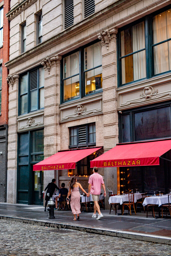 SoHo street scene New York City