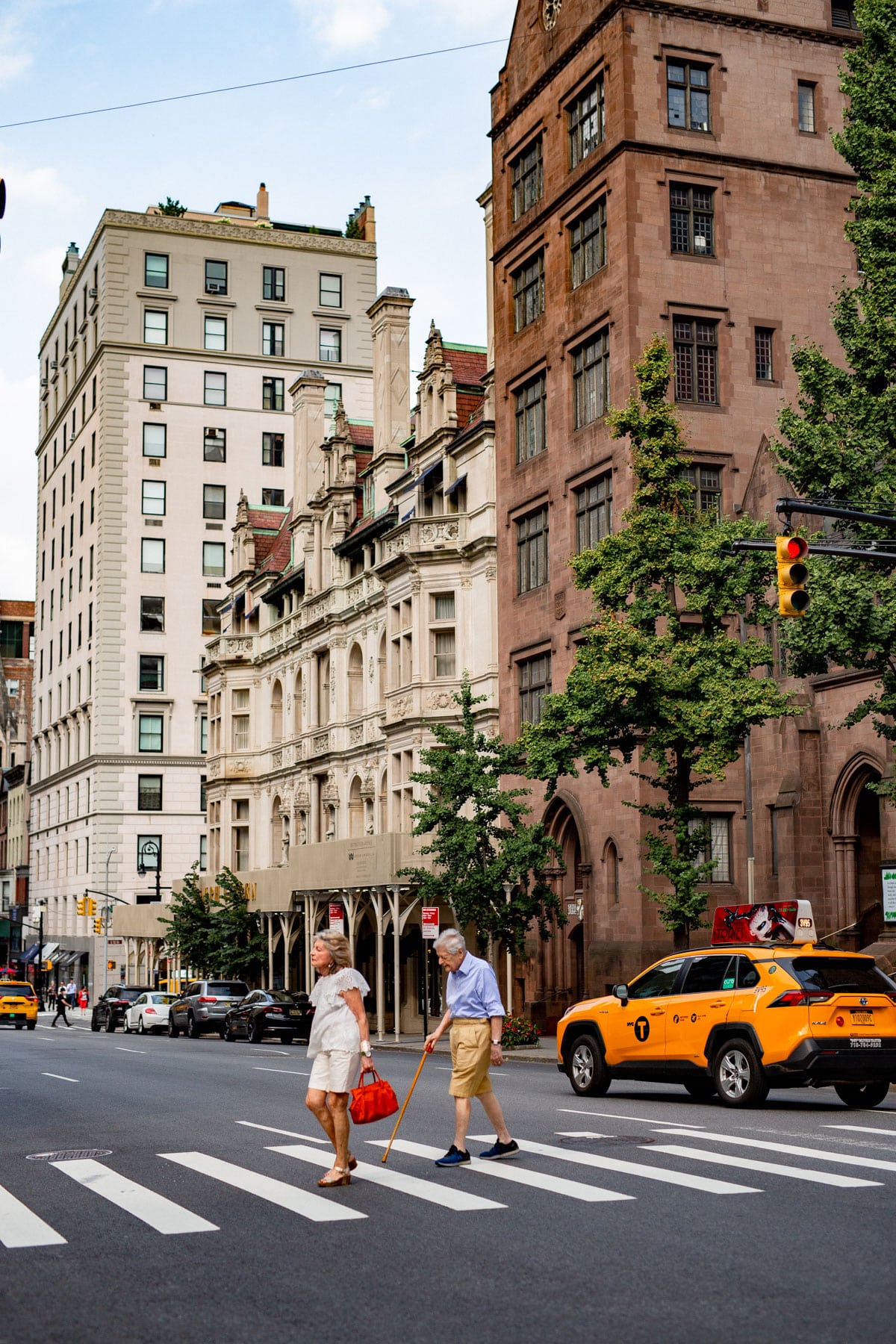 Upper East Side neighborhood view